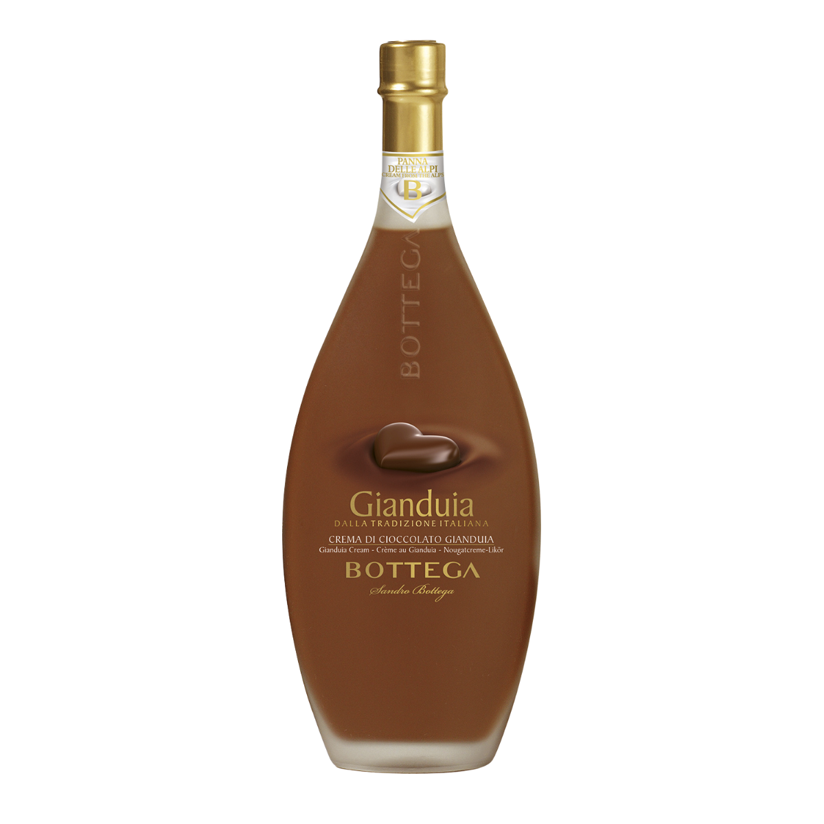 Gianduia Bottega Chocolate Cream Liqueur 700 ml | Italian Liqueur