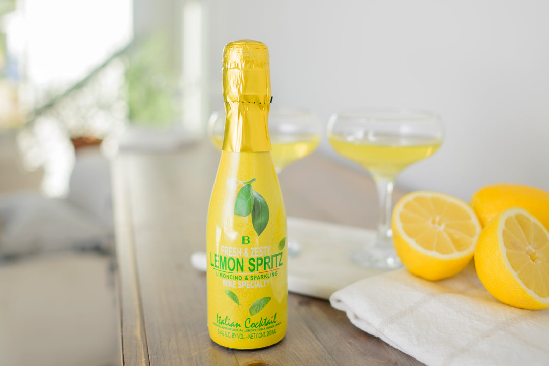 Bottega Lemon Spritz Mini 200 ml (24-Bottle Case) | Italian Ready-to-Drink Cocktail