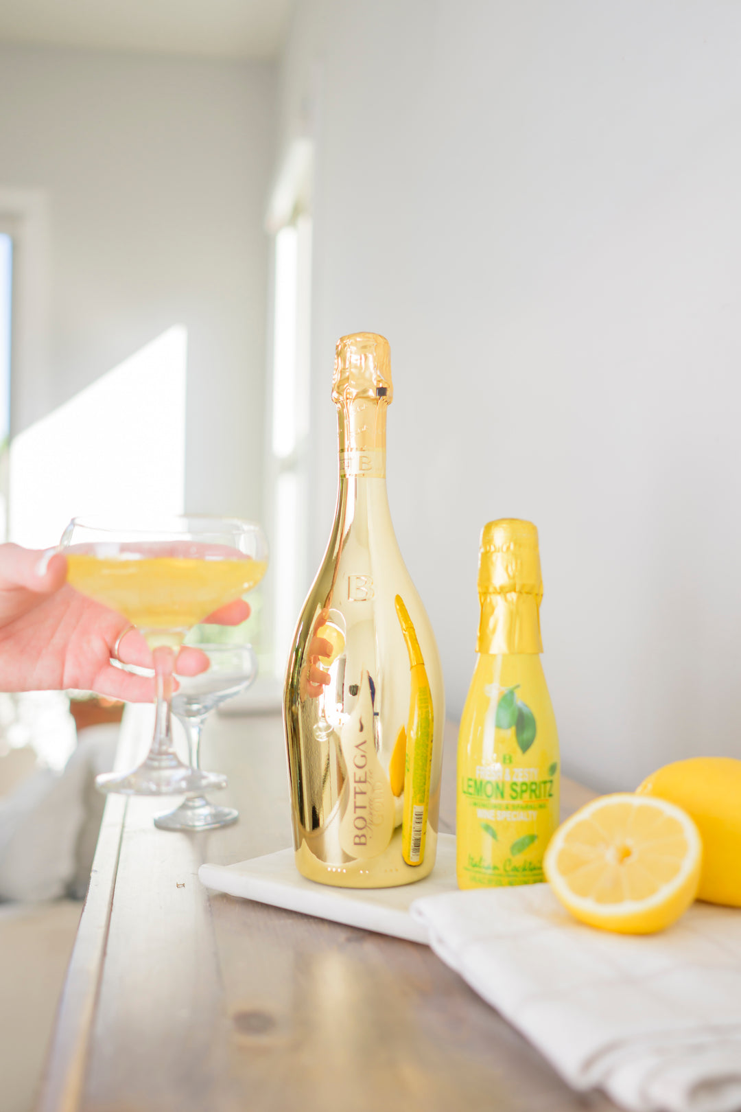 Bottega Lemon Spritz Mini 200 ml (24-Bottle Case) | Italian Ready-to-Drink Cocktail