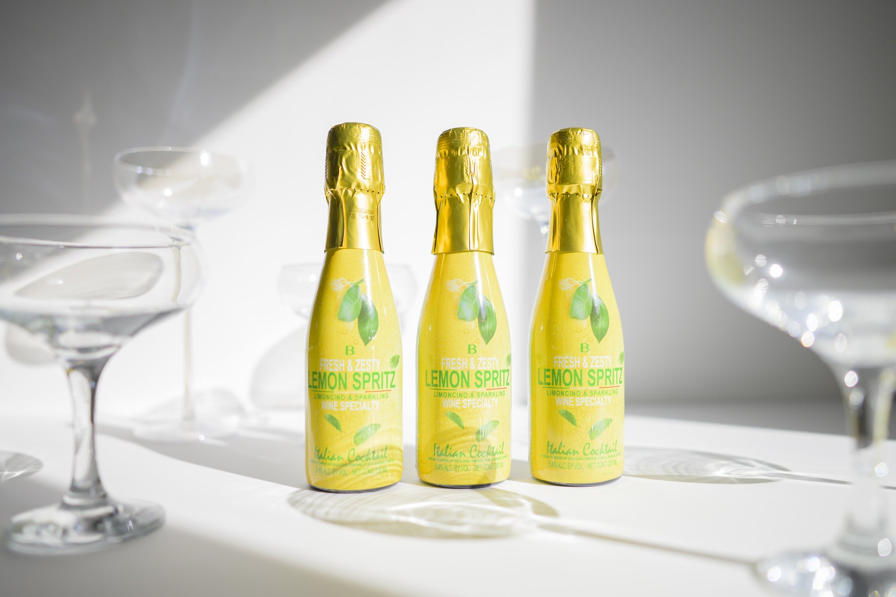 Bottega Lemon Spritz Mini 200 ml (24-Bottle Case) | Italian Ready