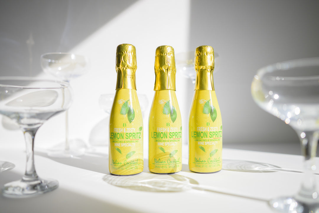 Bottega Lemon Spritz Mini 200 ml (24-Bottle Case) | Italian Ready-to-Drink Cocktail
