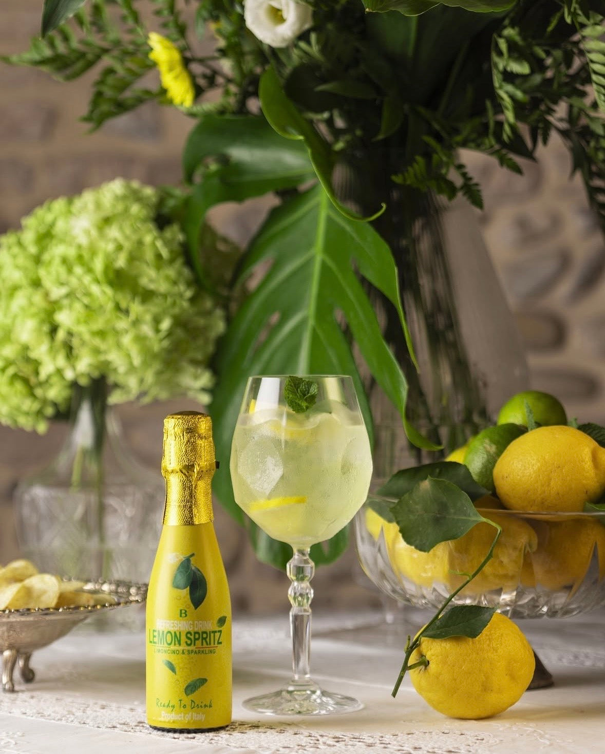 Bottega Lemon Spritz Mini 200 ml (24-Bottle Case) | Italian Ready
