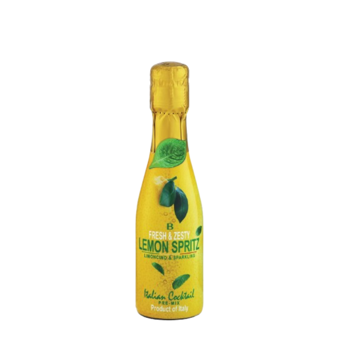 Bottega Lemon Spritz Mini 200 ml (24-Bottle Case) | Italian Ready-to-Drink Cocktail
